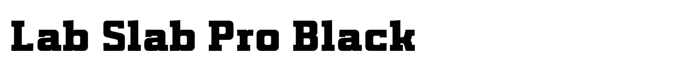 Lab Slab Pro Black